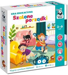 Kapitan Nauka. Gra edukacyjna Szalone porządki - Hubert