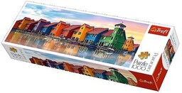 Trefl PUZZLE 1000 PANORAMA - GRONINGEN HOLANDIA TREFL