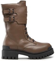 Trapery Pinko Cumino Boot 1H2135 A072 Brązowy