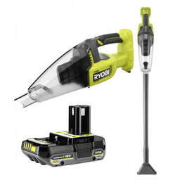 Zestaw Ryobi Odkurzacz Ręczny 18V Akumulator Litowo-jonowy One+
