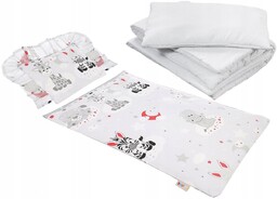 Pościel Do Wózka Gondoli Kołyski Dostawki Kosza 100%