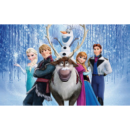 PUZZLE Kraina Lodu Elsa Anna Olaf Frozen A3