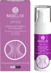 BasicLab Esteticus, napinające serum liftingujące, 15% kompleksu neuropeptydów,