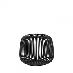 Blomus LITO Lampion - Świecznik 17 cm Czarny