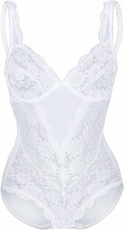 Sassa Body damskie 00904, jednokolorowe, rozm. 90B, białe