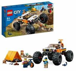 LEGO 60387 City Przygody samochodem terenowym z napędem