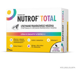 Nutrof Total z witaminą D3 - 60 kapsułek