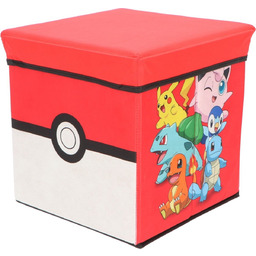 Kosz na zabawki POKEMON PIKACHU Pudełko 30x30x30cm