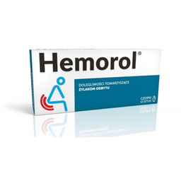HEMOROL - 12 czopków