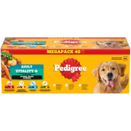 PEDIGREE Adult Vitality+ z Warzywami w Sosie, 40
