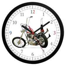 Zegar ścienny Czas na motocykl #1