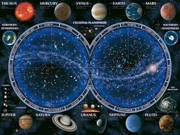 Ravensburger 12000715 - Niebiański świat świata - puzzle