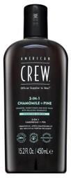 American Crew 3-in-1 Chamolie + Pine szampon, odżywka