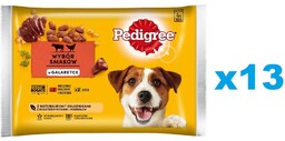 PEDIGREE Adult Wybór smaków saszetka z wołowiną,