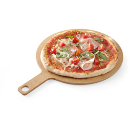 DESKA DO SERWOWANIA PIZZY Z UCHWYTEM 305x6 mm