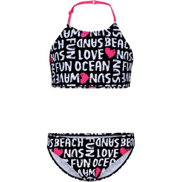 FireFly Barbecue Unisex dziecięce bikini Amy Kids Czarny