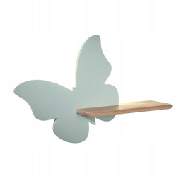 Kinkiet półeczka miętowa 5W Led 4000K Butterfly 21-84880