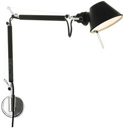 Artemide - Tolomeo Micro Parete Lampa Ścienna Czarna