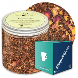 Herbata rooibos z czerwonokrzewu BROWNIE o słodko -