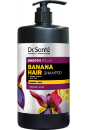 Wygładzający szampon do włosów z sokiem bananowym, Dr.