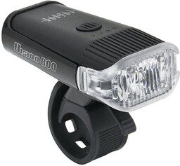 AUTHOR Lampka przednia VISION 800lm USB czarna