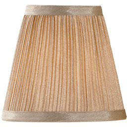 Elstead Lighting Plisowany abażur na klips Clip Shades