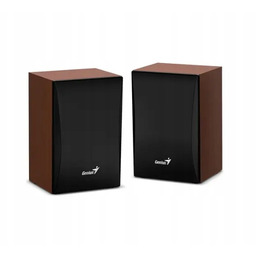 Głośniki komputerowe 2.0 Genius SP-HF380BT Bluetooth 3W Brązowe