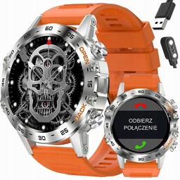 Smartwatch Męski Gravity GT9-9- Wykonywanie Połączeń, Ciśnieniomierz (sg021