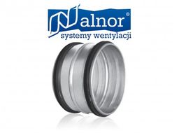 Złączka nyplowa z uszczelką (łącznik) do rur, kanałów,