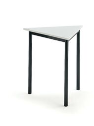 Stół SONITUS TRIANGEL, 700x700x720 mm, laminat HPL biały,