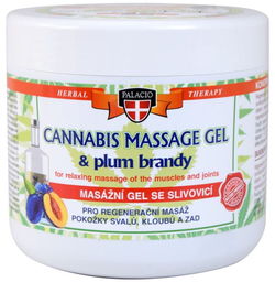 Konopny żel do masażu ze śliwowicą 600ml