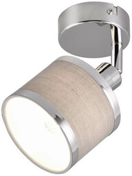 Trio Nowoczesny plafon do sypialni Arosa 812100106 metalowy