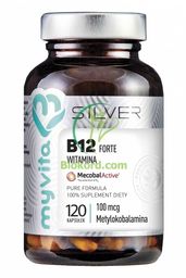 Wtamina B12 Forte 100mcg, Kapsułki SILVER PURE, MyVita
