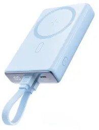Joyroom JR-PBM01 10000mAh 20W Magnetyczny z podstawką Niebieski