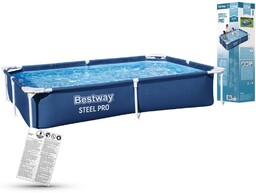 Basen Bestway 221x150x43 Ogrodowy Stelażowy 56401