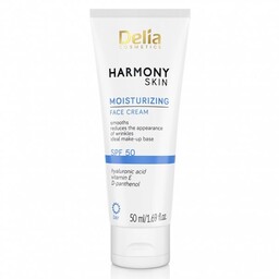 DELIA Harmony Skin Krem nawilżający z filtrem 50