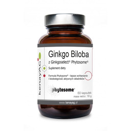KenayAG, Ginkgo biloba Ginkgoselect Phyto, suplement diety, 60