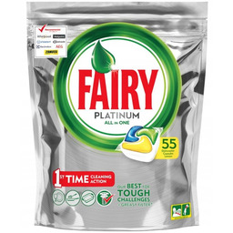 Fairy Platinum Lemon Tabletki do Zmywarki 55szt