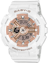 Zegarek Damski Casio Baby-G BA-110X-7A1ER biały