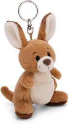 Breloczek kangur Kelly 10cm brązowy - Pluszowy towarzysz