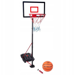Zestaw do Koszykówki Tablica Obręcz Stojak Kosz Regulowany