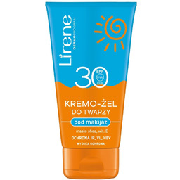 Lirene Kremo-żel przeciwsłoneczny do twarzy pod makijaż SPF