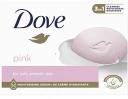Mydło w kostce delikatne nawilżające pink, DOVE, 90g