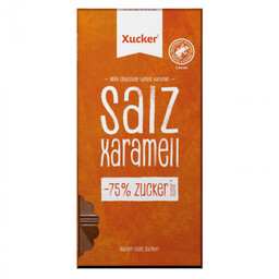 Xucker Czekolada Słony Karmel 10 x 80 g