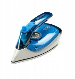 Żelazko turystyczne Black+Decker BXIR1000E (1000W; niebiesko-srebrny)