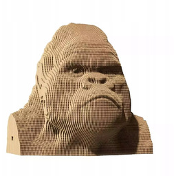 Puzzle 3D kartonowe Goryl Cartonic