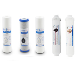 FITaqua Uniwersalny komplet 5 wkładów do systemu odwróconej