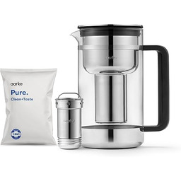 Aarke Pure Dzbanek z Filtrem Wody, Przezroczysty, 2,8L