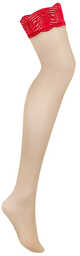 Obsessive Mellania Stockings Red