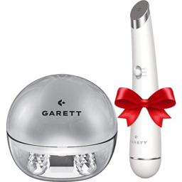 Zestaw masażer GARETT Beauty Pretty Face srebrny +
